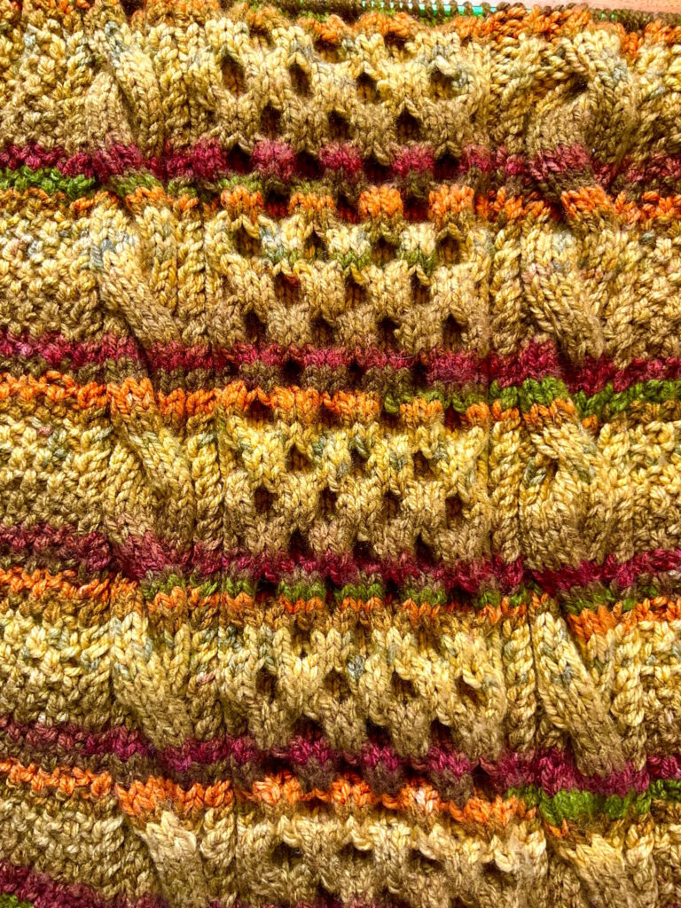 Cradle and Cable coming soon cable knit detail